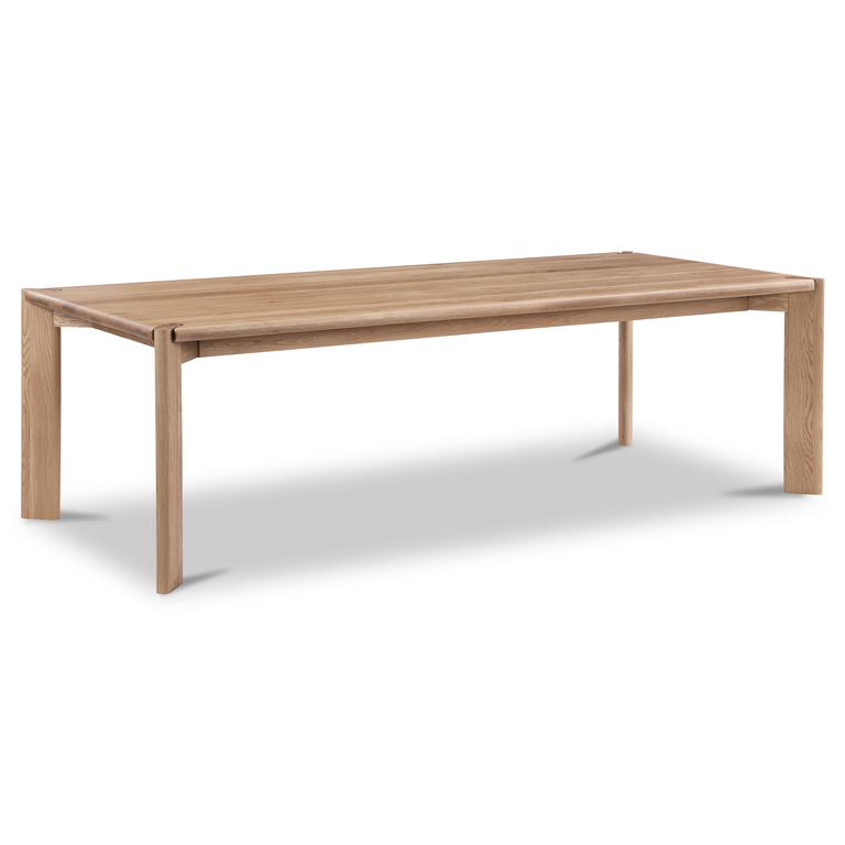 DAIFUKU LARGE DINING TABLE BRUSHED NATURAL OAK