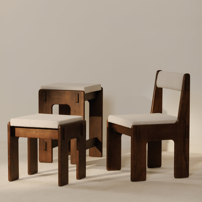 ASHBY COUNTER STOOL BROWN