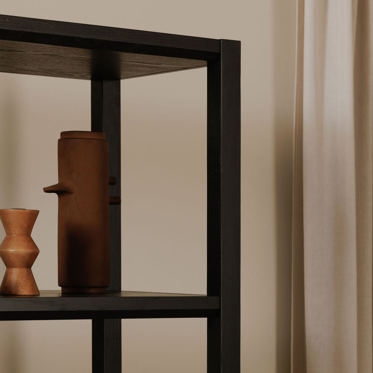 NOLAN BOOKCASE BLACK