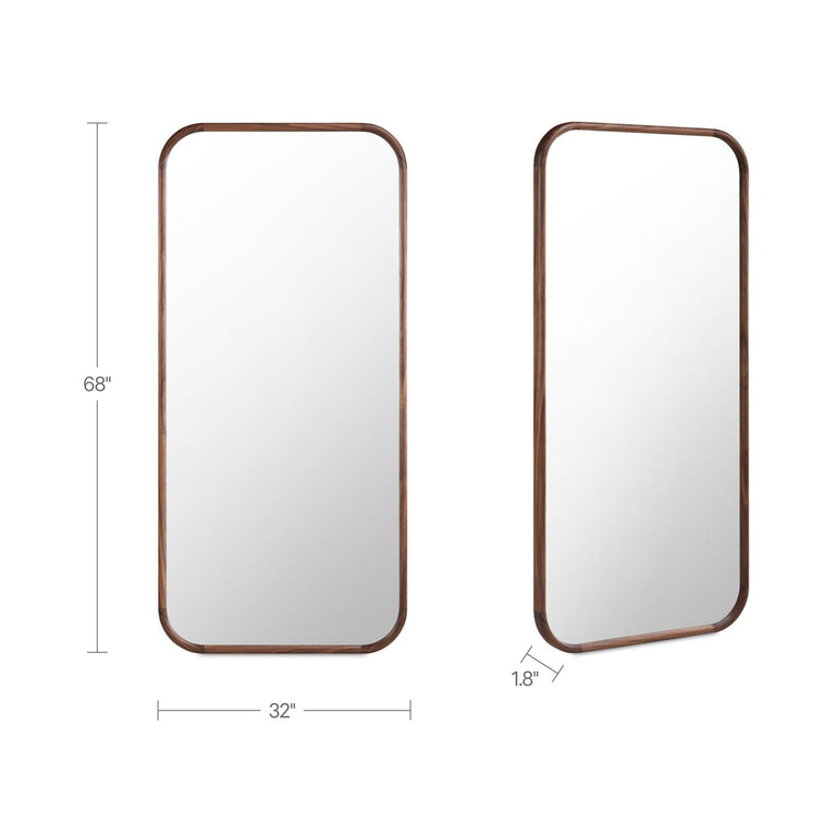 KAI FLOOR MIRROR OAK