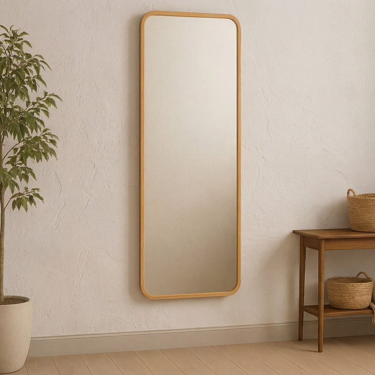 KAI FLOOR MIRROR OAK