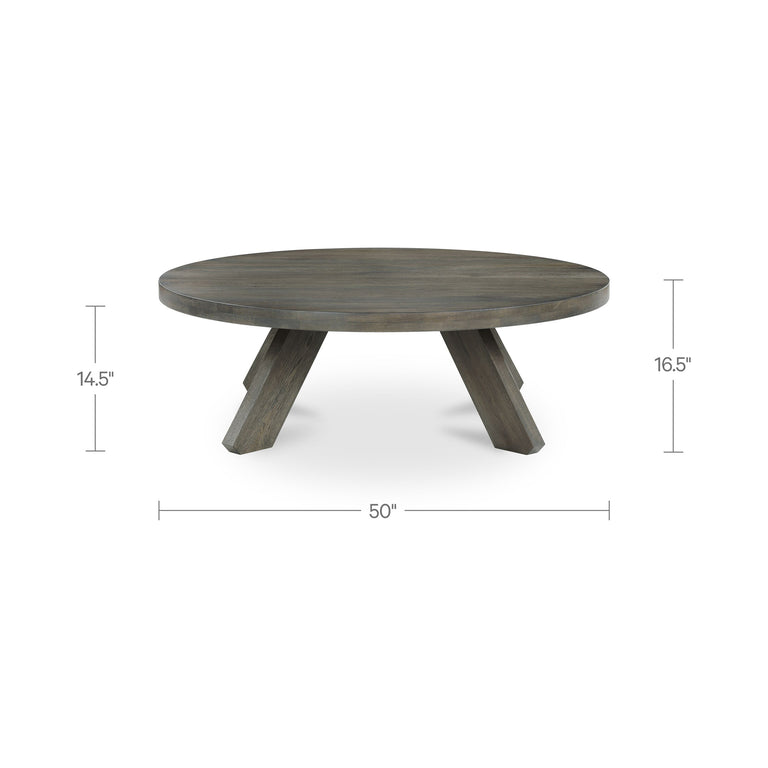 ALDEN COFFEE TABLE COOL BROWN