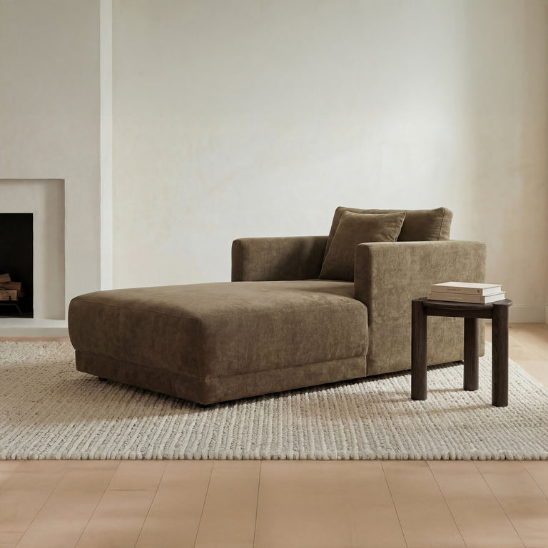 JACK SIDE TABLE BRUSHED DARK BROWN