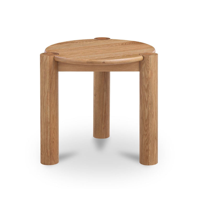 JACK SIDE TABLE BRUSHED DARK BROWN