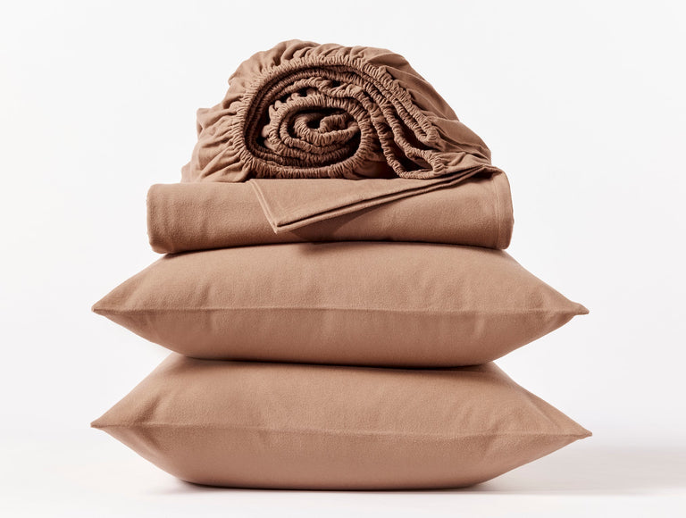 CLOUD BRUSHED™ ORGANIC FLANNEL SHEET SET | BEDDING