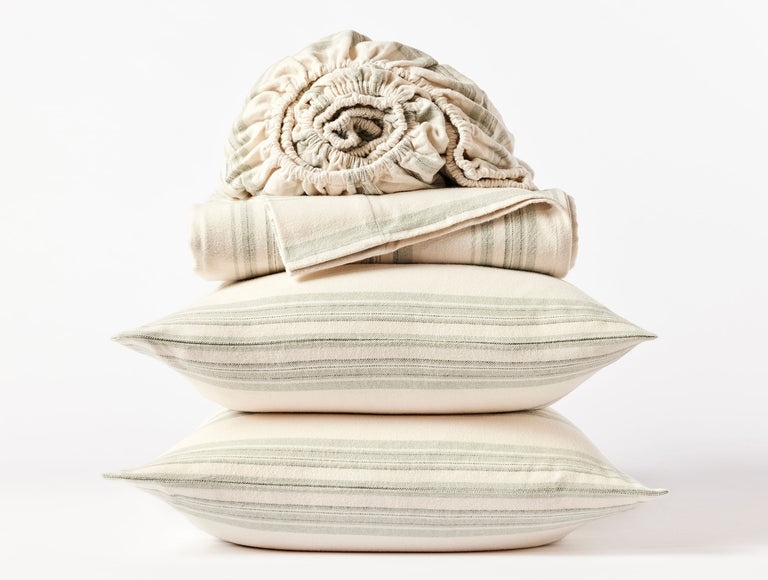 CLOUD BRUSHED™ ORGANIC FLANNEL SHEET SET | BEDDING