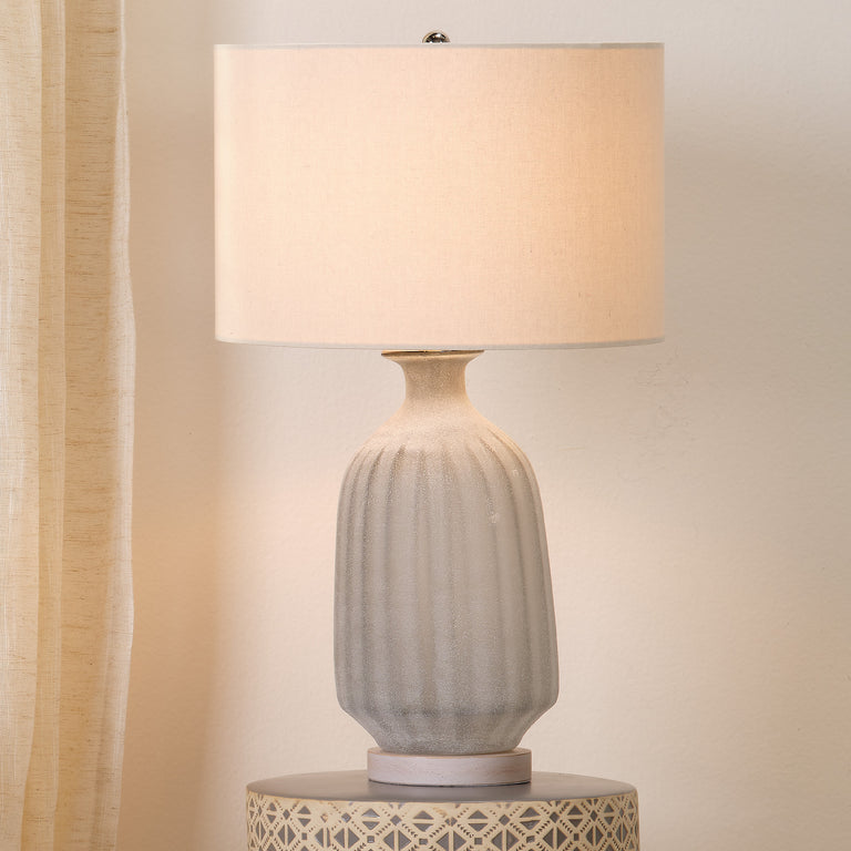 FROSTED GLASS TABLE LAMP