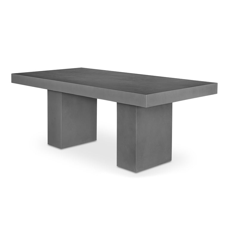 ANTONIUS OUTDOOR DINING TABLE GREY