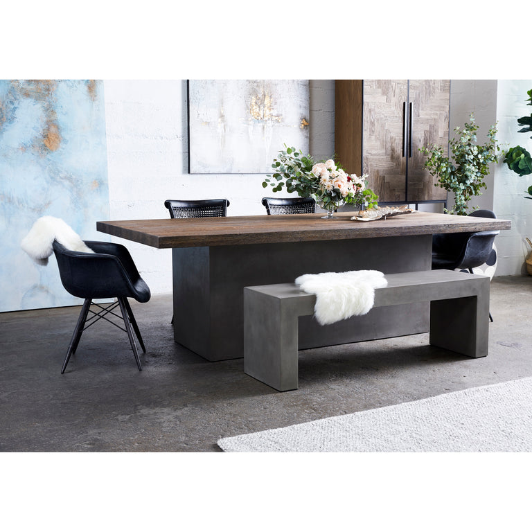 LAZARUS OUTDOOR BENCH BLACK