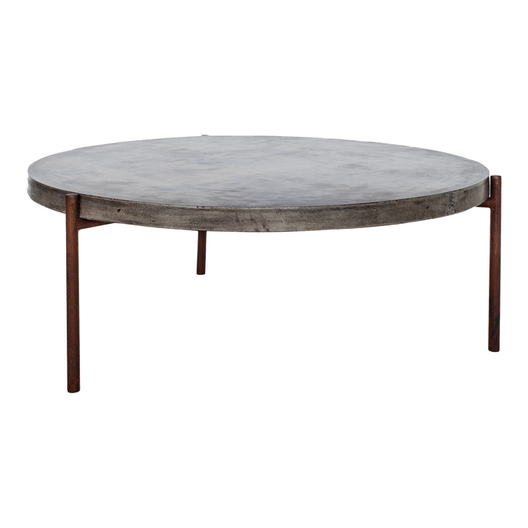 MENDEZ OUTDOOR COFFEE TABLE GREY