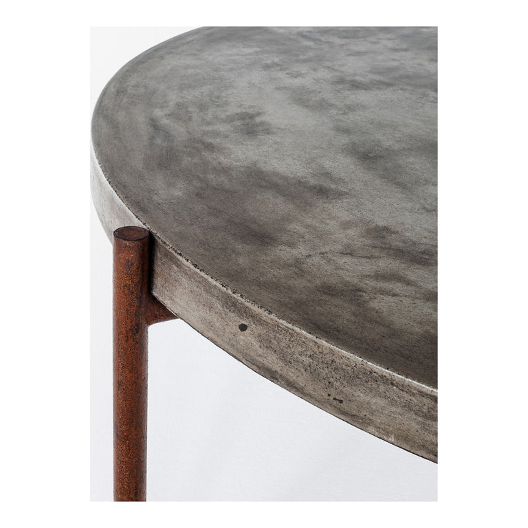 MENDEZ OUTDOOR COFFEE TABLE GREY