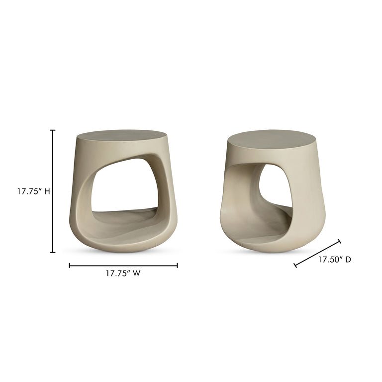 ROTHKO OUTDOOR STOOL BLACK