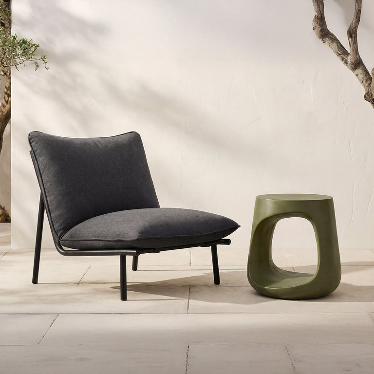 ROTHKO OUTDOOR STOOL BLACK