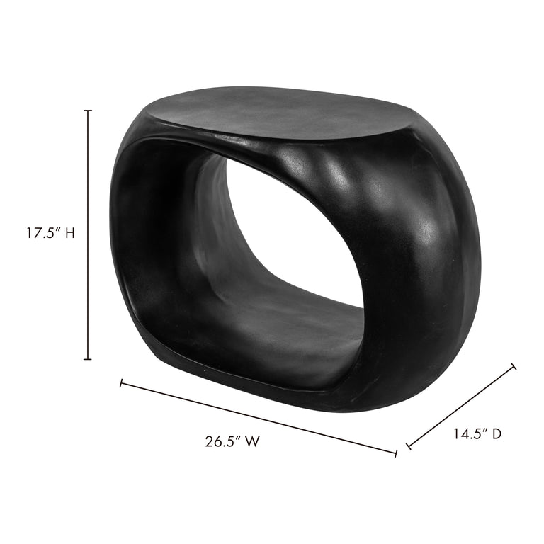 ALBERS OUTDOOR STOOL BLACK