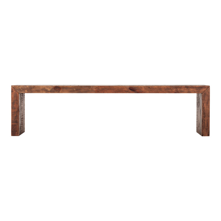 VINTAGE LARGE BENCH LIGHT BROWN