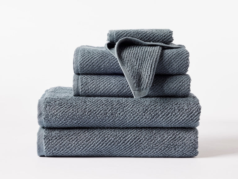 AIR WEIGHT® ORGANIC TOWELS - SET OF 6 | BATH TOWELS