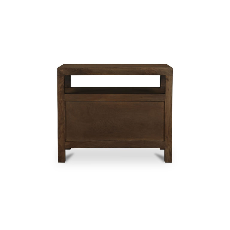WINDSOR NIGHTSTAND DARK BROWN