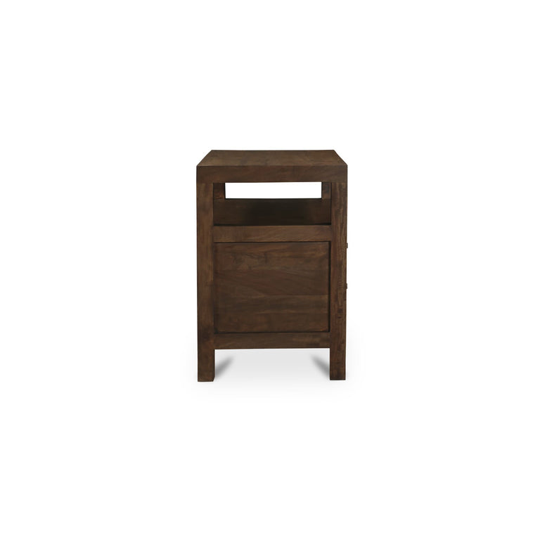 WINDSOR NIGHTSTAND DARK BROWN