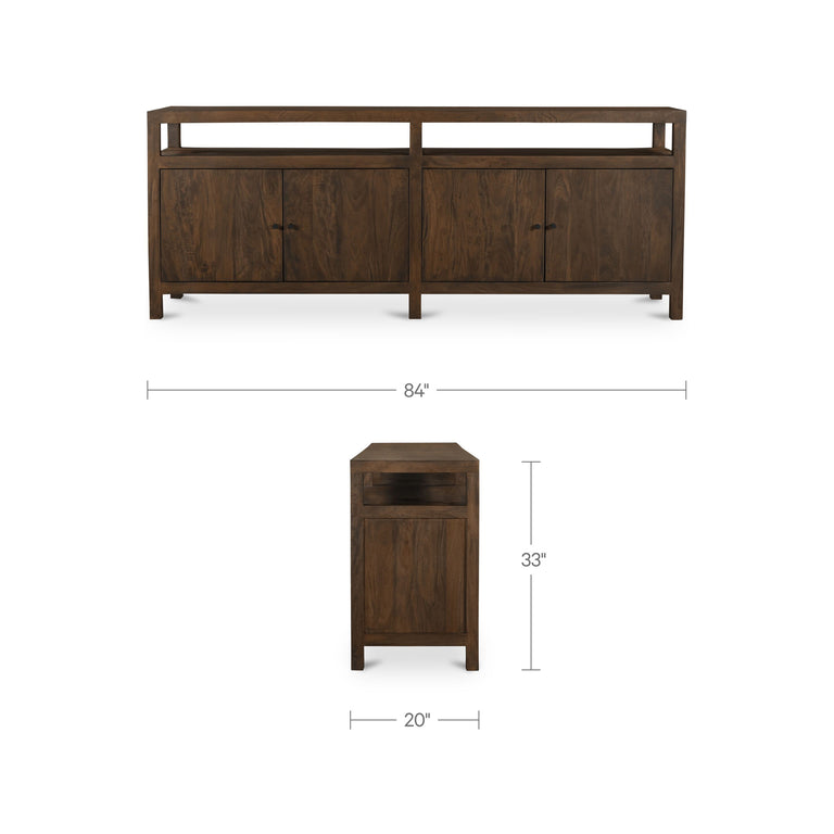 WINDSOR SIDEBOARD DARK BROWN
