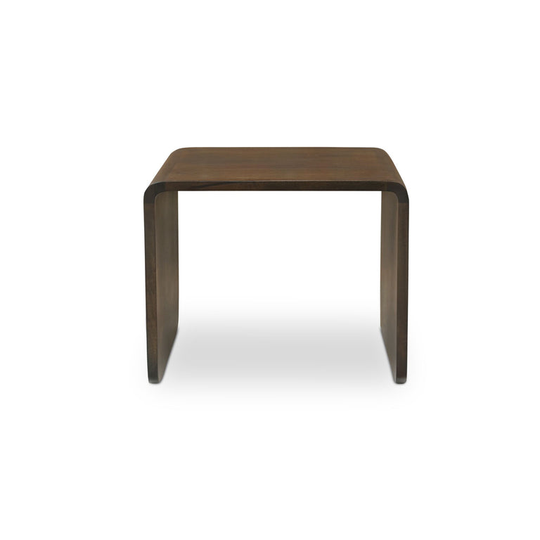 CARRIE SIDE TABLE DARK BROWN