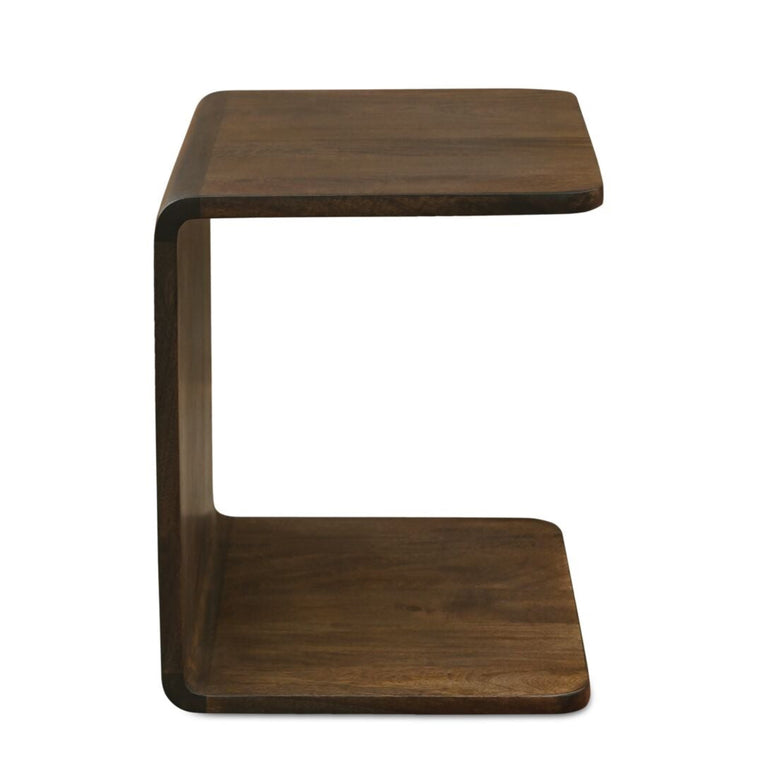 CARRIE SIDE TABLE DARK BROWN