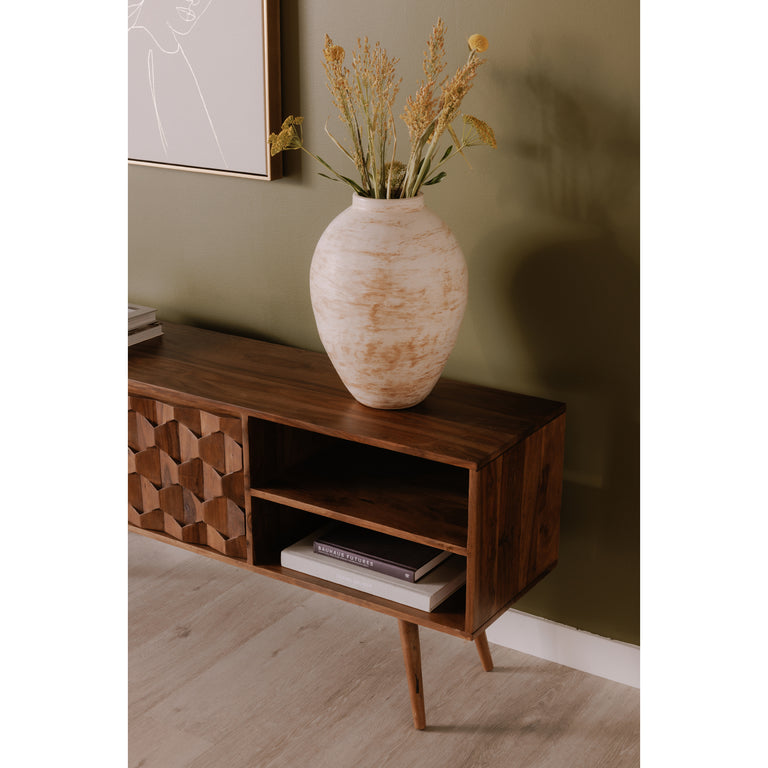 O2 TV CABINET NATURAL