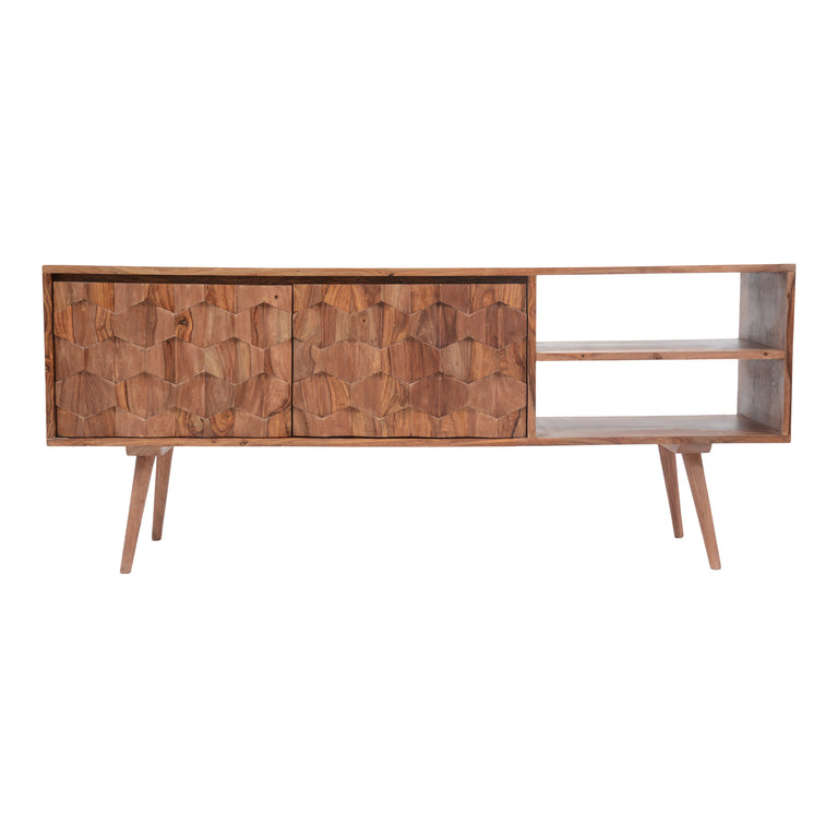 O2 TV CABINET NATURAL