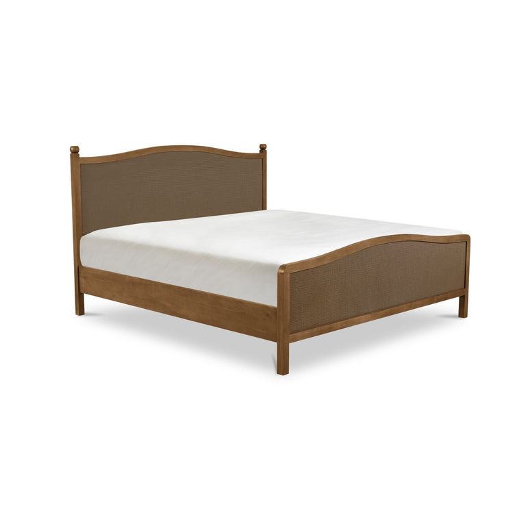 EVE KING BED BROWN
