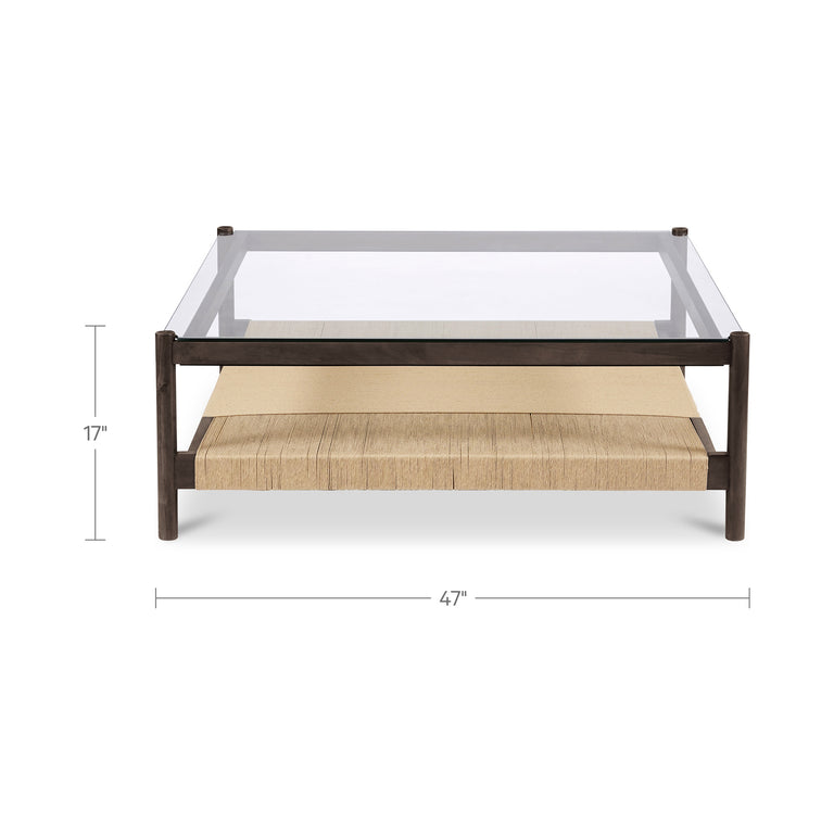 WALKER COFFEE TABLE BROWN