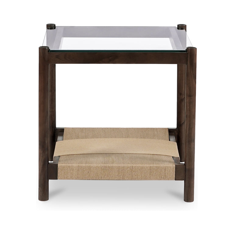 WALKER SIDE TABLE BROWN