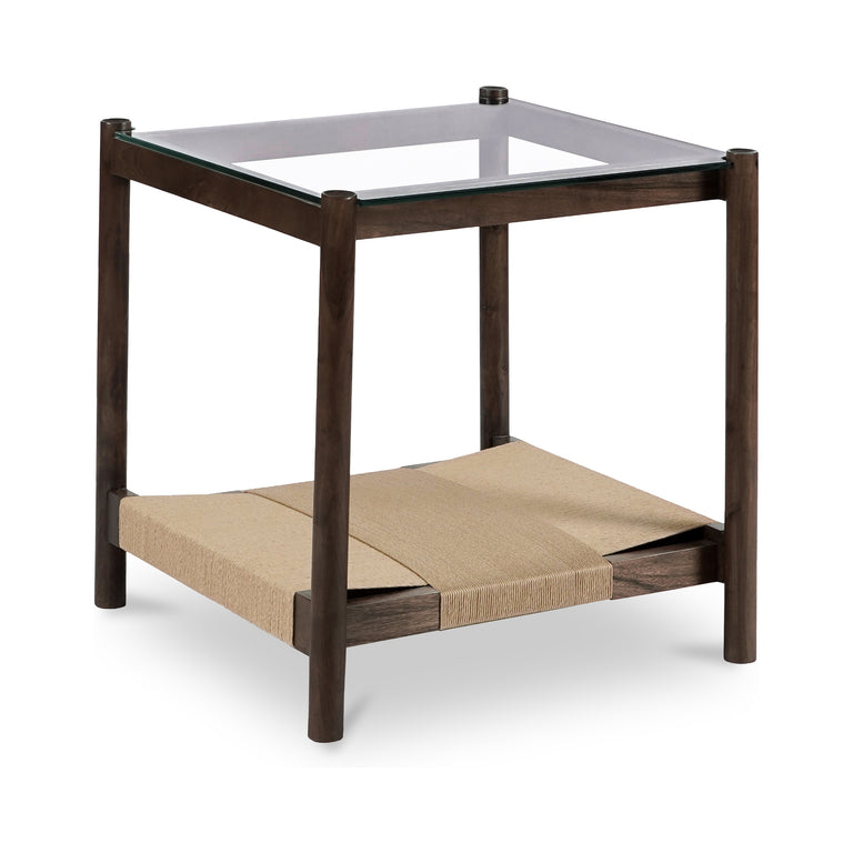WALKER SIDE TABLE BROWN