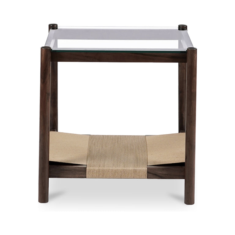 WALKER SIDE TABLE BROWN