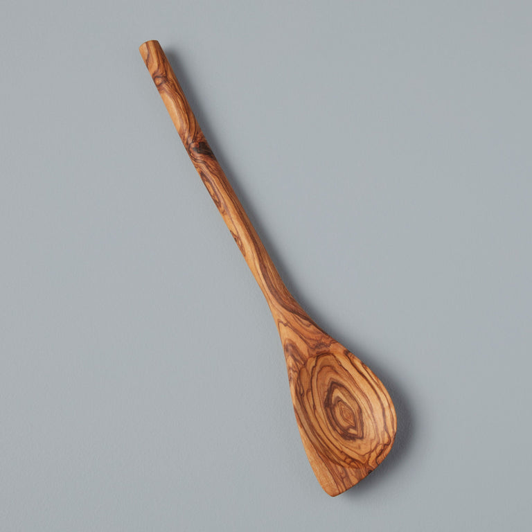 OLIVE WOOD POINTED BAKING SPOON | GADGETS & TOOLS