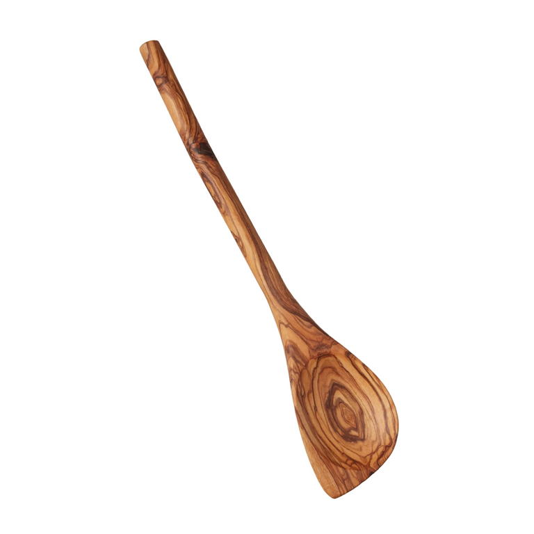 OLIVE WOOD POINTED BAKING SPOON | GADGETS & TOOLS