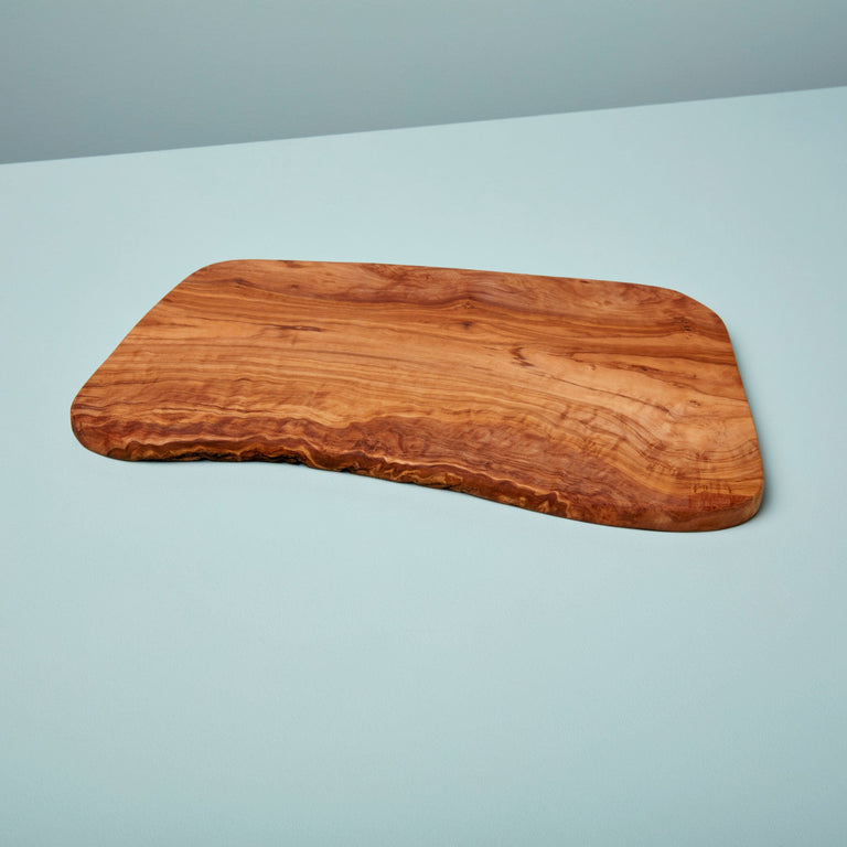 ORGANIC OLIVE WOOD BOARD, SMALL | SERVING BOARDS