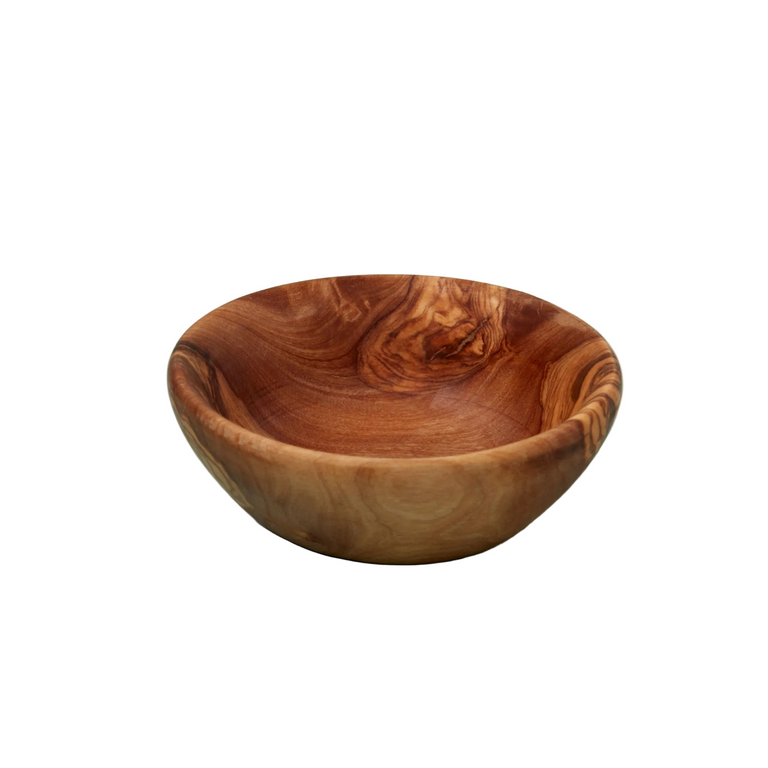 OLIVE WOOD PINCH BOWL | SERVING BOWLS
