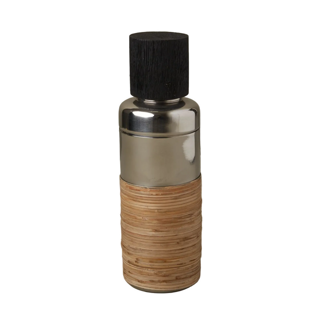ARENDAL RATTAN COCKTAIL SHAKER | BAR TOOLS