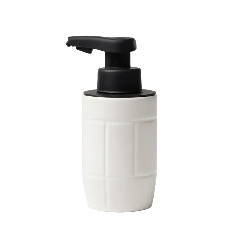 BOSILUNLIFE ECO-BRUTALISM AUTOMATIC FOAMING SOAP DISPENSER RECYCLED ECO-CLAY