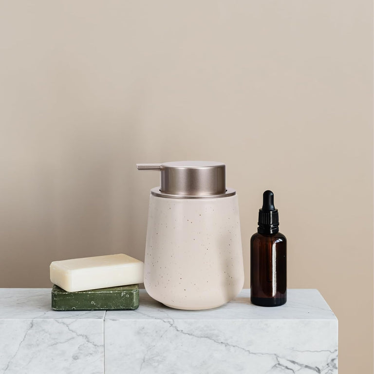 BosilunLife Liquid Soap Dispenser 12oz Recycled Ceramic Eco-Clay