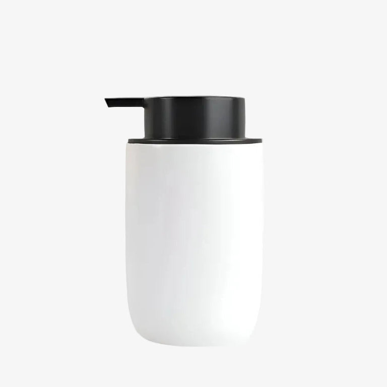 BosilunLife Liquid Soap Dispenser Slim Recycled Ceramic Eco-Clay