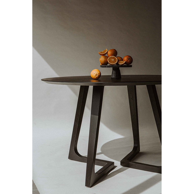 GODENZA RECTANGULAR DINING TABLE WALNUT