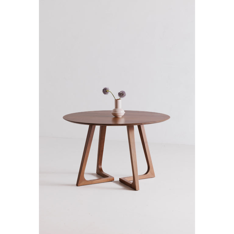 GODENZA RECTANGULAR DINING TABLE WALNUT