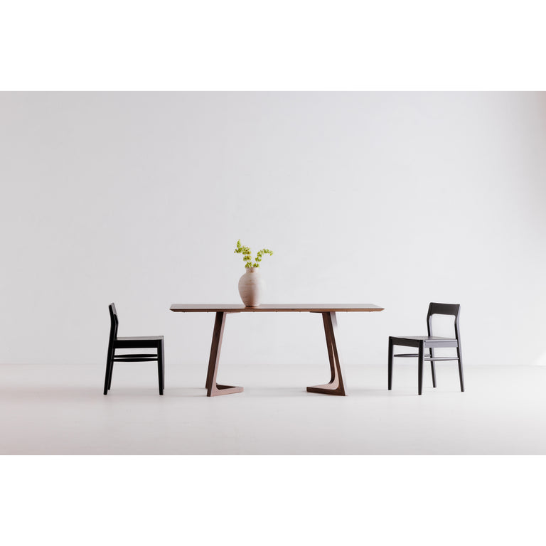 GODENZA RECTANGULAR DINING TABLE WALNUT