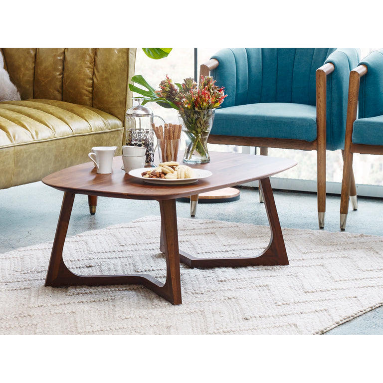 GODENZA SMALL COFFEE TABLE BROWN