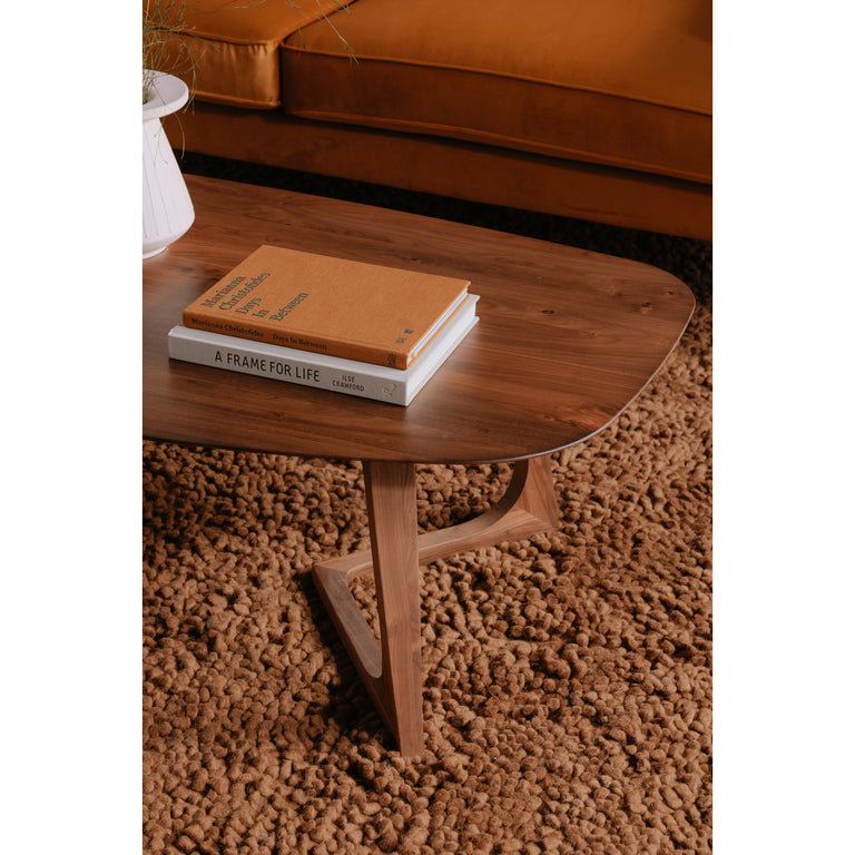 GODENZA SMALL COFFEE TABLE BROWN