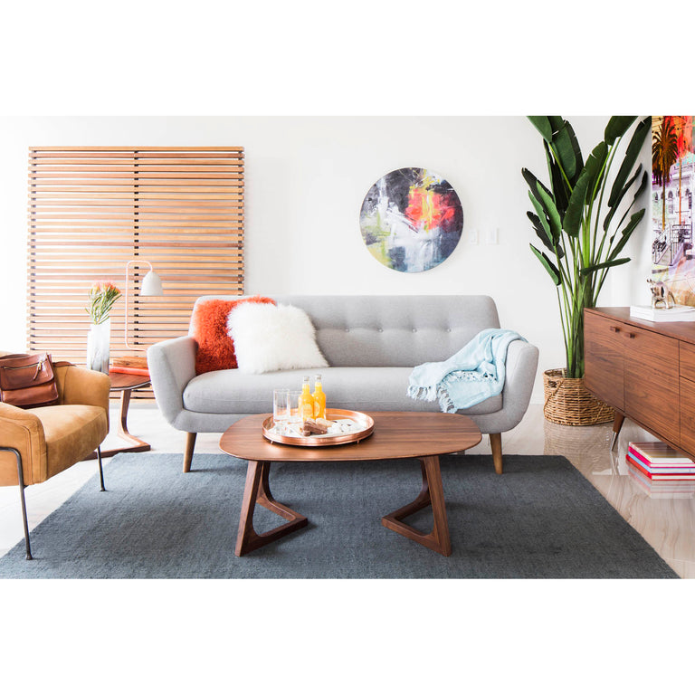 GODENZA SMALL COFFEE TABLE BROWN