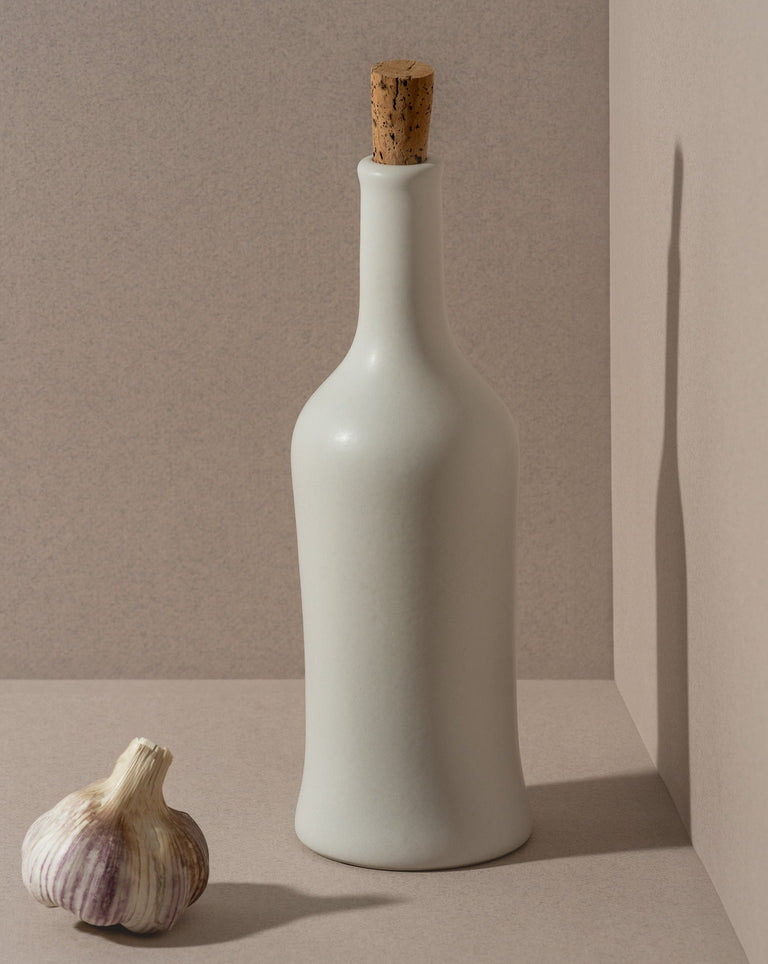 Stoneware Olive Oil Dispenser - Brutto 21 oz