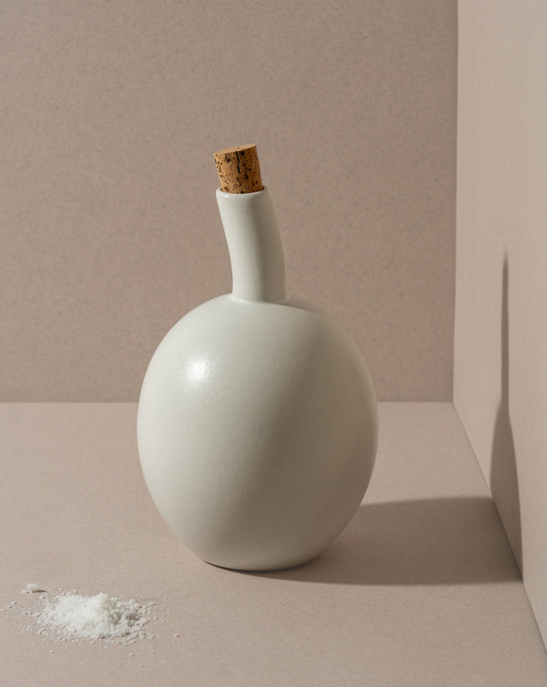 Stoneware Olive Oil Dispenser - Zitouna 34 oz
