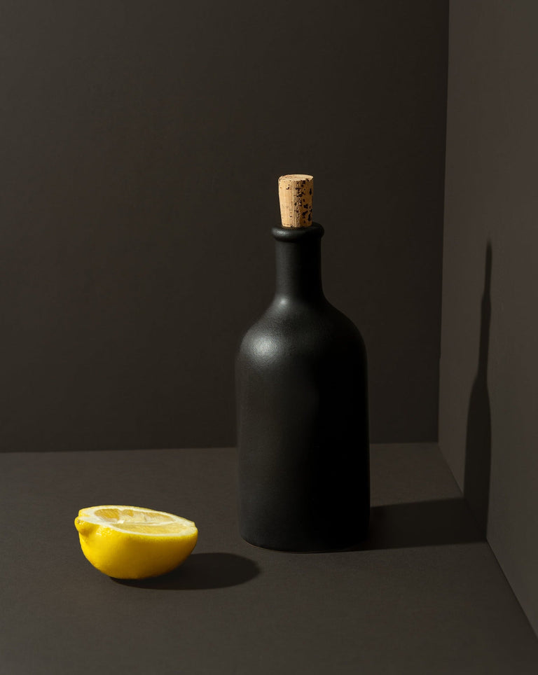 Stoneware Olive Oil Dispenser - Jazz 21 oz