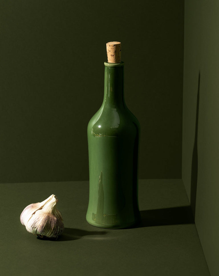 Stoneware Olive Oil Dispenser - Brutto 21 oz